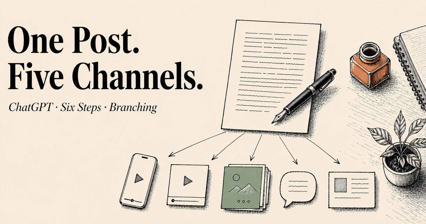 AI Blog Engine — One Long-Form Post Into 5 Platforms