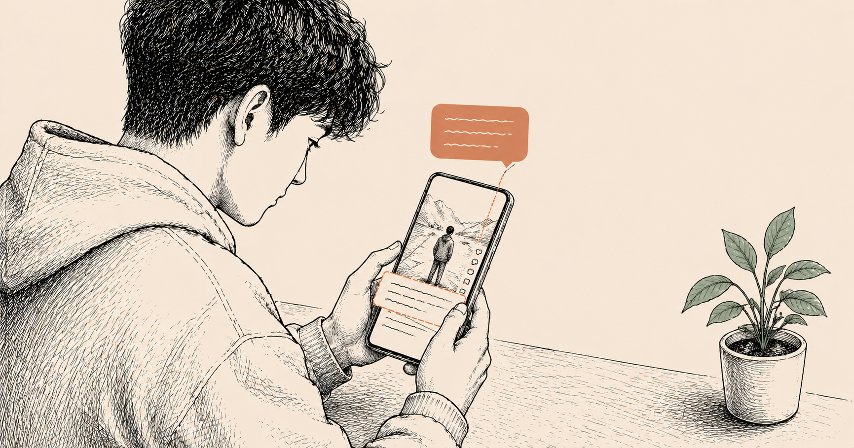 TikTok AI 오버뷰 — 자기 영상 위에 덮인 자동 요약을 마주한 크리에이터