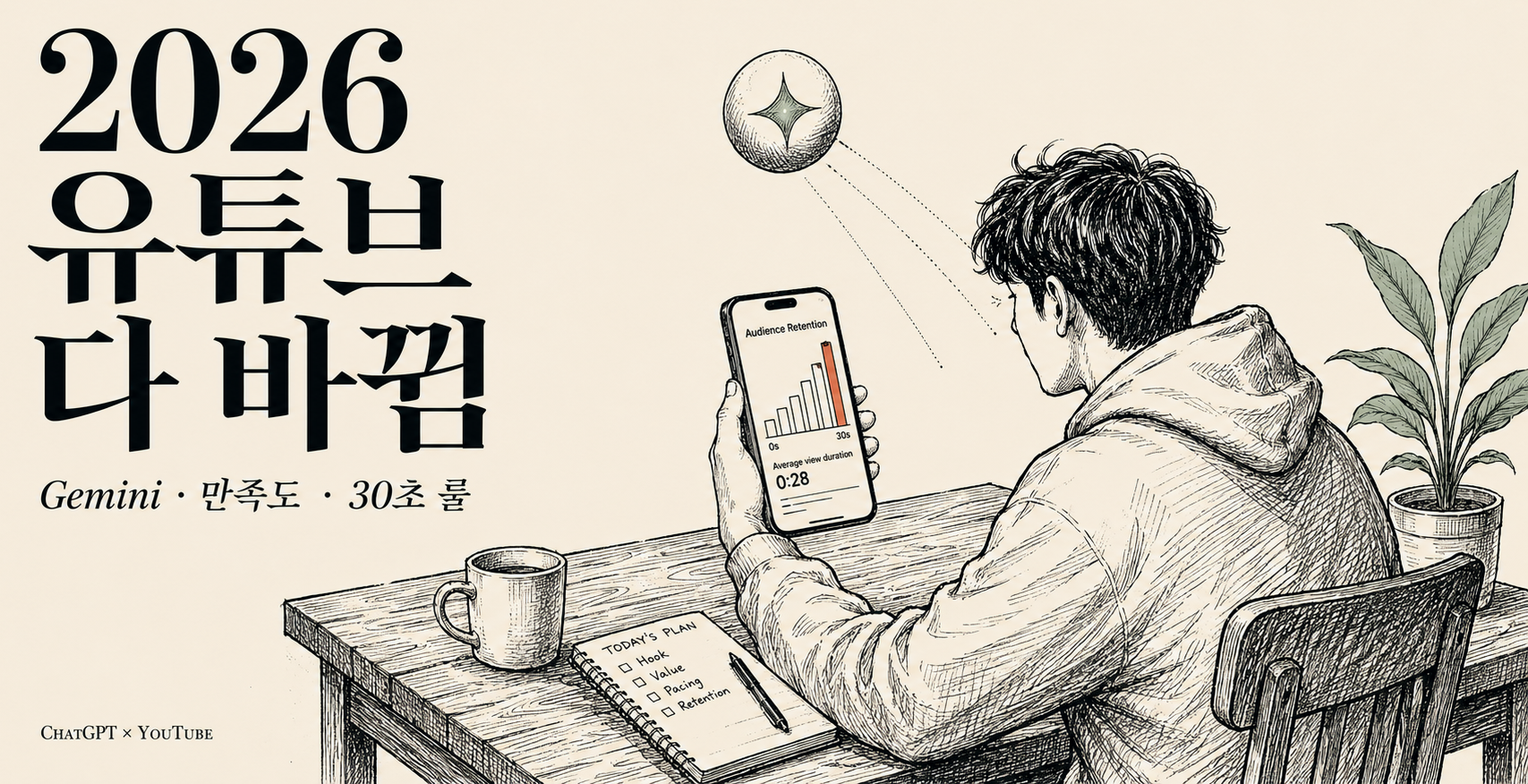 ChatGPT로 2026 유튜브 알고리즘 해독 — 크리에이터 완전정복